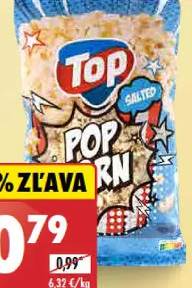 Top Popcorn solený ready to eat