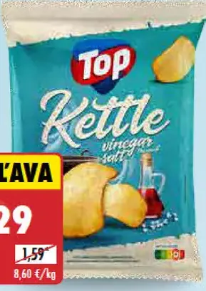 Top Chipsy kotlíkové slanina/ocot