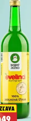 Dobrý Ježko Jablková šťava Evelina