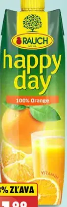 Rauch Happy Day Džús Pomaranč