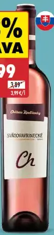 Chateau Topoľčianky Svätovavrinecké Vino ružové