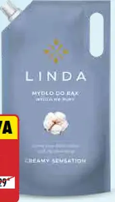 Linda tekuté mydlo náhradná náplň bavlna