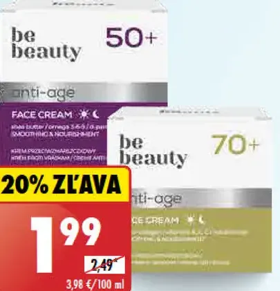 Be Beauty Pleťový krém 50-80