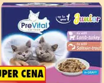 Junior Prevital Krmivo pre mačky kapsičky v šťave