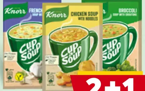 Knorr instantná polievka