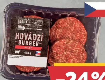 Hovädzí burger