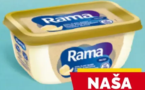 Rama rastlinná alternatíva masla