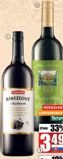 Tradičné ríbezľové červené