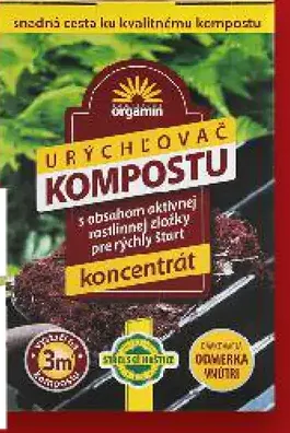 Urýchľovač kompostu s rastlinným azeotom