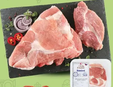 Kaufland Bravčové plece bez kosti