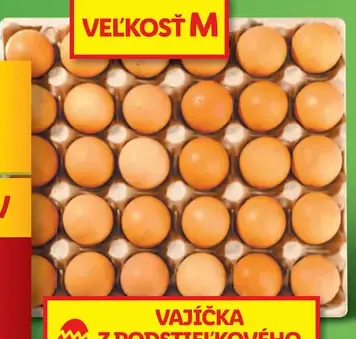 Čerstvé vajcia "M"