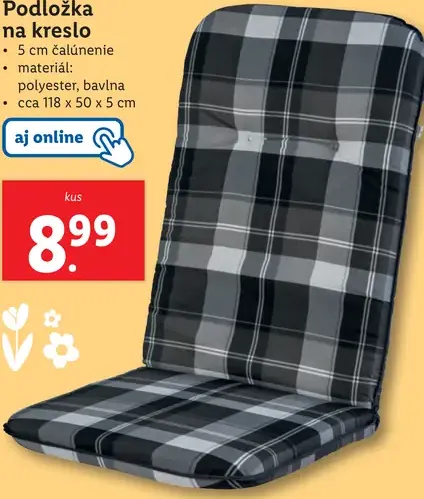Podložka na kreslo