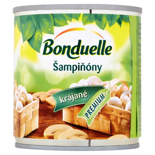 Bonduelle Šampiňóny krájané v mierne slanom náleve