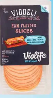 Violife Viodeli plátky s príchuťou šunky