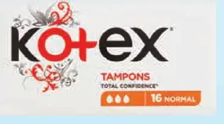 Kotex dámske tampóny