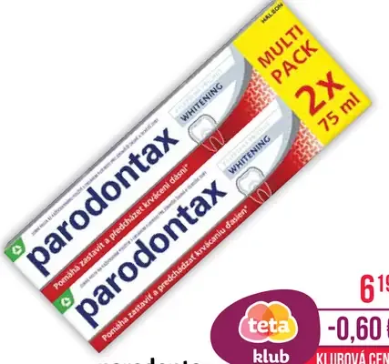 Parodontax Whitening zubná pasta