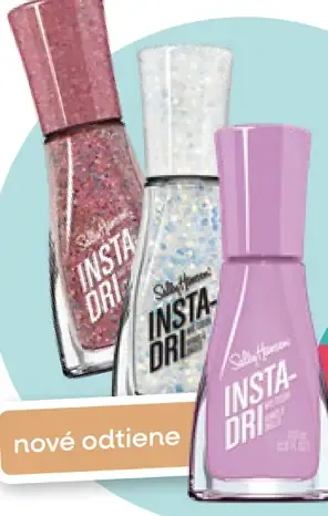 Sally Hansen Insta Dri lak na nechty, rôzne odtiene