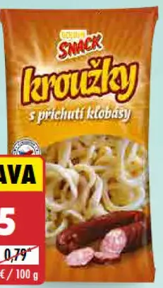 Golden Snack Kružky klobása