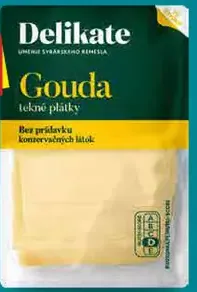 Delikate Gouda/Edam tenké plátky