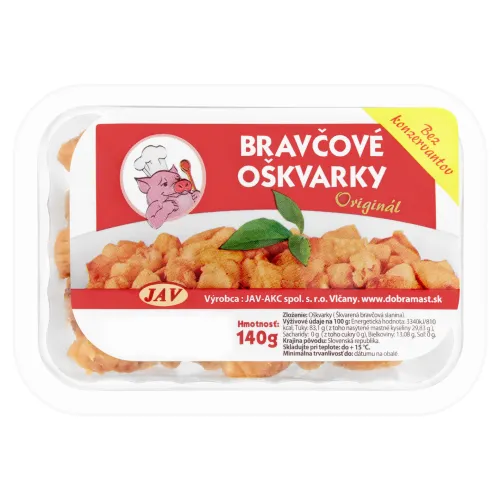 Jav Bravčové oškvarky originál