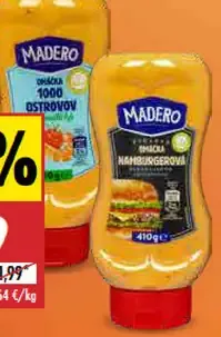 Madero omáčka hamburgerová/1000 ostrovov