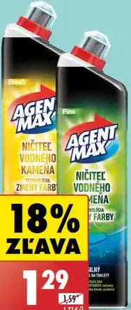 Agent Max WC gél na vodný kameň