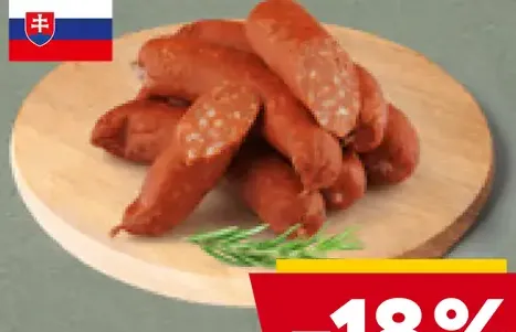 Grill Party mini klobásy so syrom