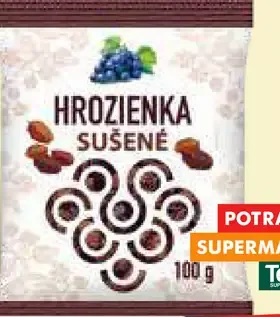Hrozienka sušené