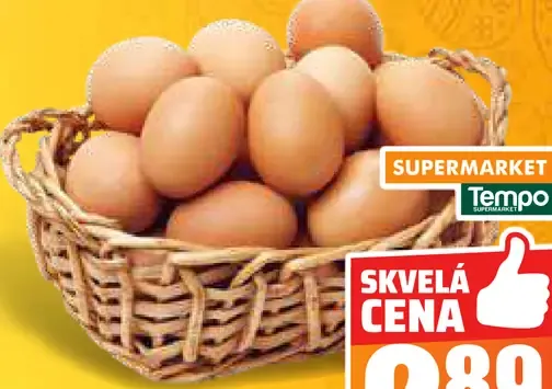 Vajcia čerstvé 1 bal.