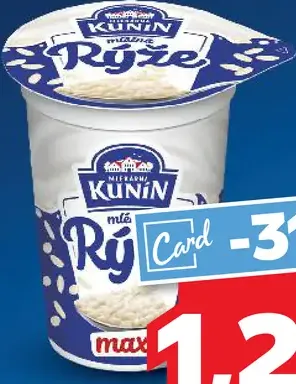 Kunín Mliečna ryža