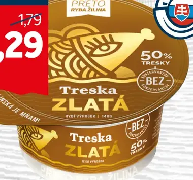 Pretto Treska zlatá