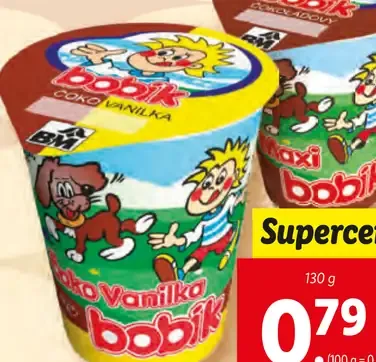 Bobík Maxi smotanový dezert