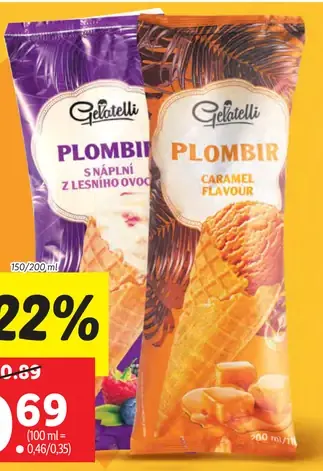 Gelatelli Zmrzlinový kornútik