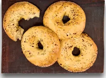 Bagel s posypom