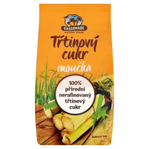 Cassonade Trstinový cukor práškový