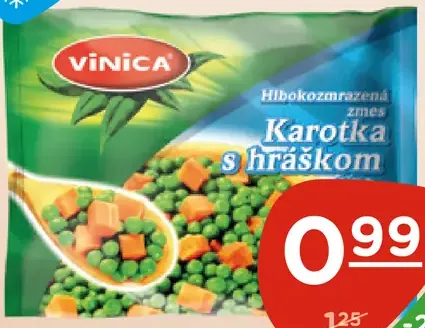 Karotka s hráškom VINICA