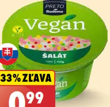 Preto Šalát vegan/pikant