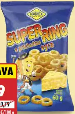 Namex snack Super ring syrový