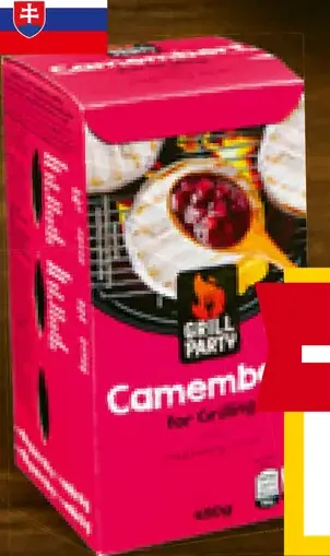 GRILL Party camembert na gril