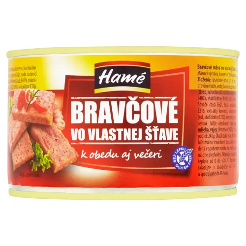 Hamé Bravčové vo vlastnej šťave