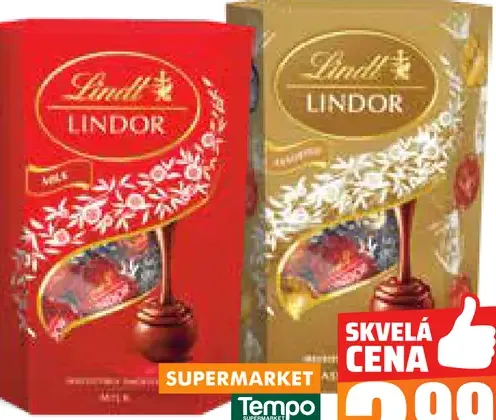 Lindt Lindor pralinky