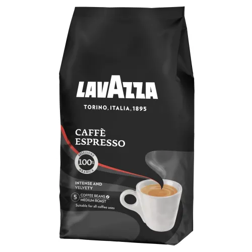 Lavazza Caffé espresso pražená zrnková káva