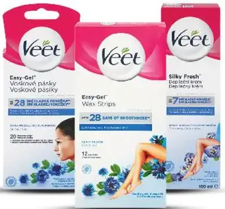 Veet Depilačné prúžky
