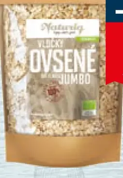 Bio Naturiq Ovsené vločky Jumbo Premium
