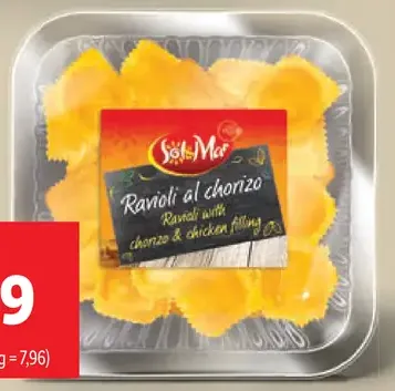 Soleil Mar Ravioli cestoviny