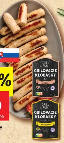 Grill & Fun Grilovacie klobásky