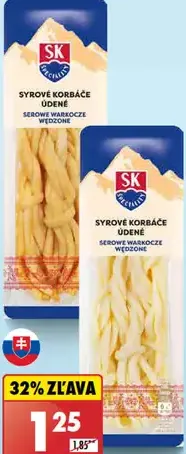 SK Špeciality Syr korbáčiky údené/neúdené