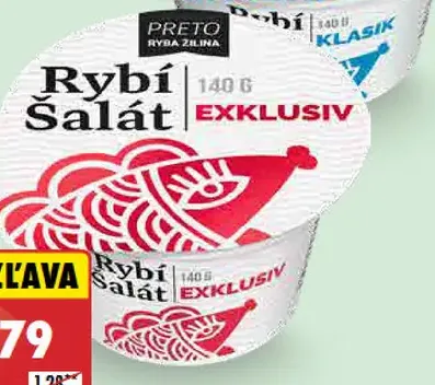 Ryba Žilina rybí šalát pikant