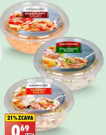Varmuža šalát diabolský/parišský/vlašský