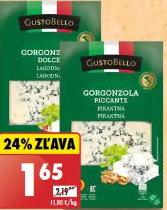 Gusto Bello Gorgonzola dolce/piccante